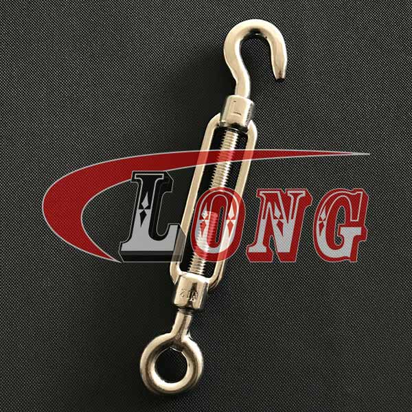 Marine Hardware DIN1480 Double Hook Wire Rope Turnbuckle - China DIN1480  Wire Rope Turnbuckle, Double Hook Turnbuckle