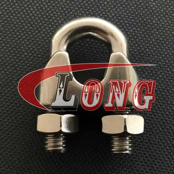 Stainless Steel Wire Rope Cable Accessories Rigging Fastener Hardware Clip  - China Stainless Steel Clip, Fastener Clip