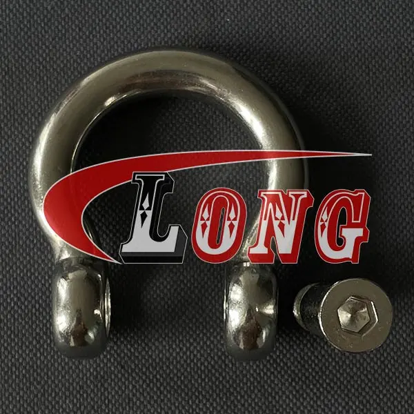 Hexagon Socket Pin Bow Shackle Stainless Steel