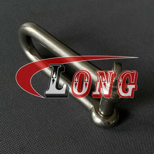 stainless steel Screw Pin Long D Shackle