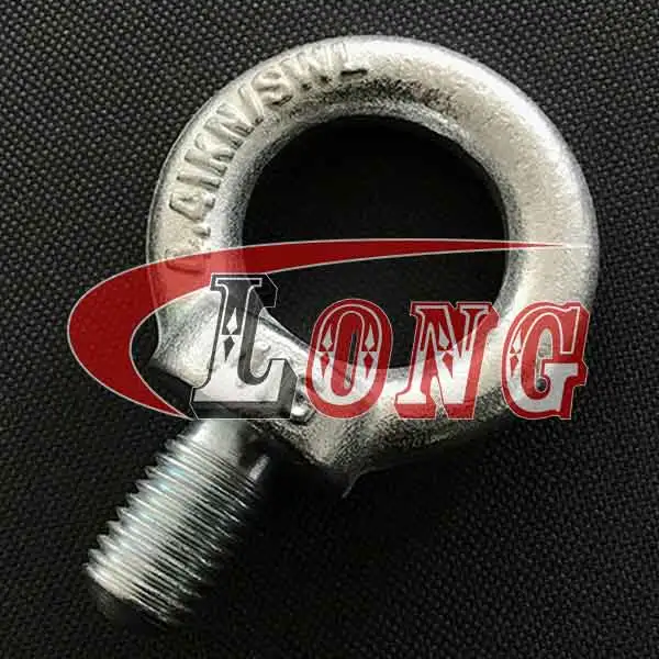 lifting eye bolt zinc plated jis1168 lg rigging