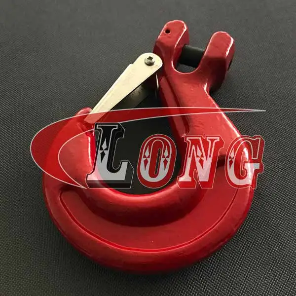 clevis sling hook with latch g80