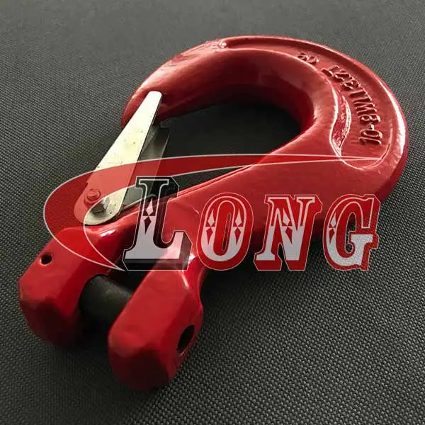 clevis sling hook with latch grade 80