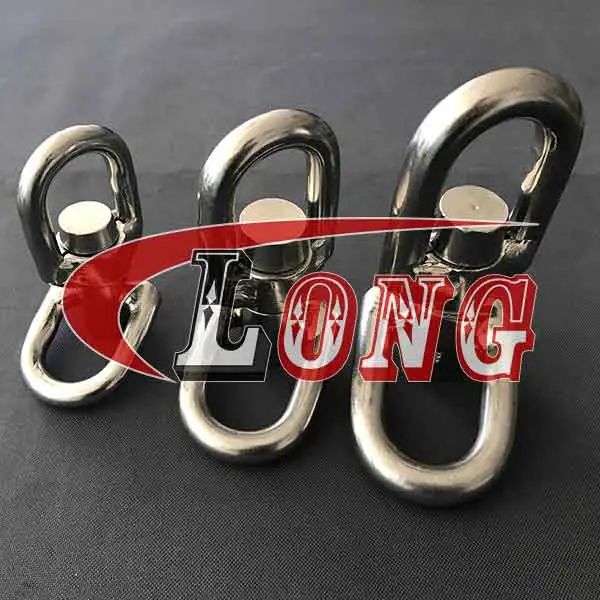 trawl swivel flexible stainless steel wdf type for fishing trawling net