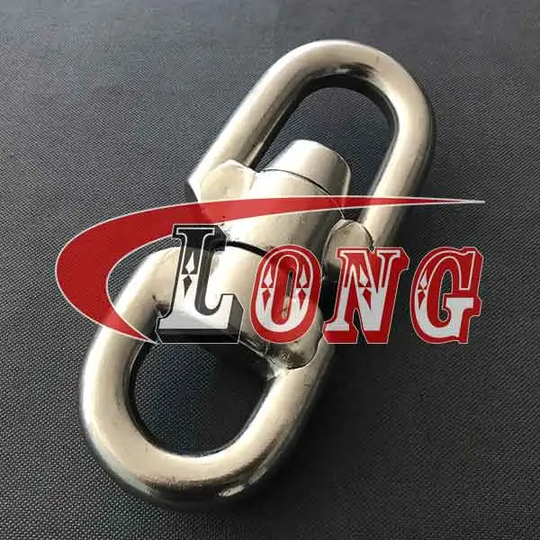 stainless steel chain swivel dD type for fishing and trawl lg rigging