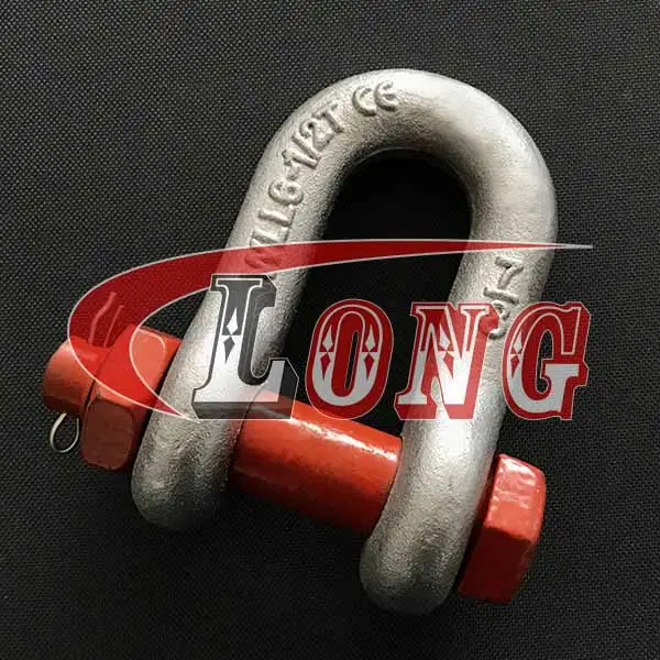 chain shackles bolt type pin g2150 China manufacturers lg rigging