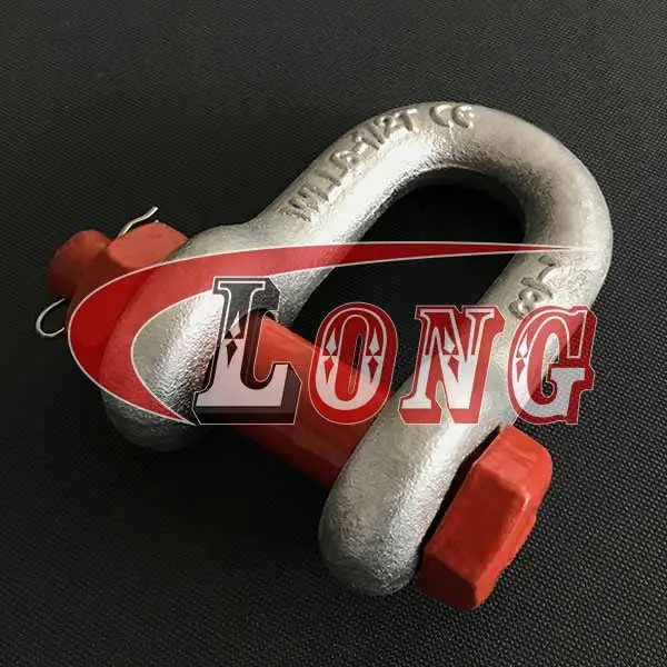 d shackles bolt type pin g2150 China manufacturers lg rigging