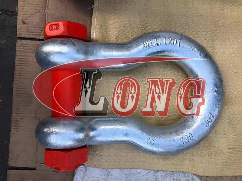 bolt type anchor shackle high tensile u.s
