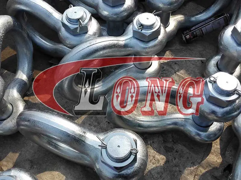 bolt type anchor shackle high tensile u.s