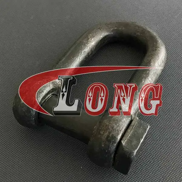 trawling shackle dee type square head pin self-colored european type