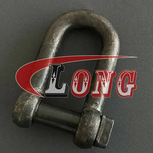 trawling dee shackle square head pin self-colored european type