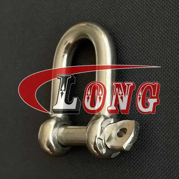 Stainless Steel Captive Pin D shackle LG RIGGING®