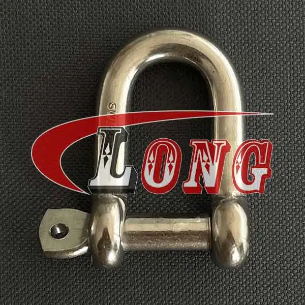 Stainless Steel Captive Pin D shackle LG RIGGING®