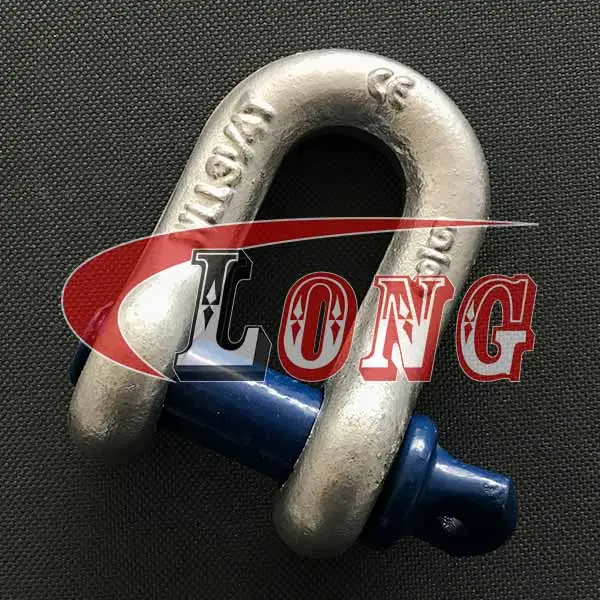 screw pin chain shackle high tensile US type lg rigging