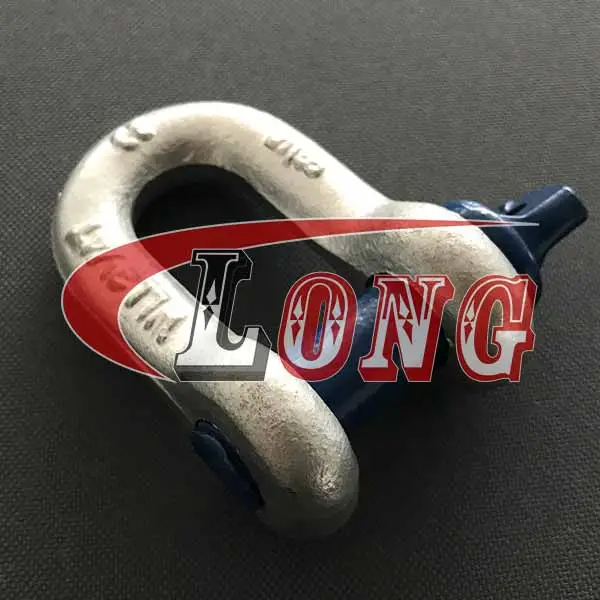 screw pin chain shackle high tensile US type lg rigging