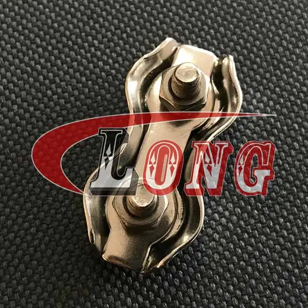 Stainless Steel Duplex Wire Rope Clip LG RIGGING®