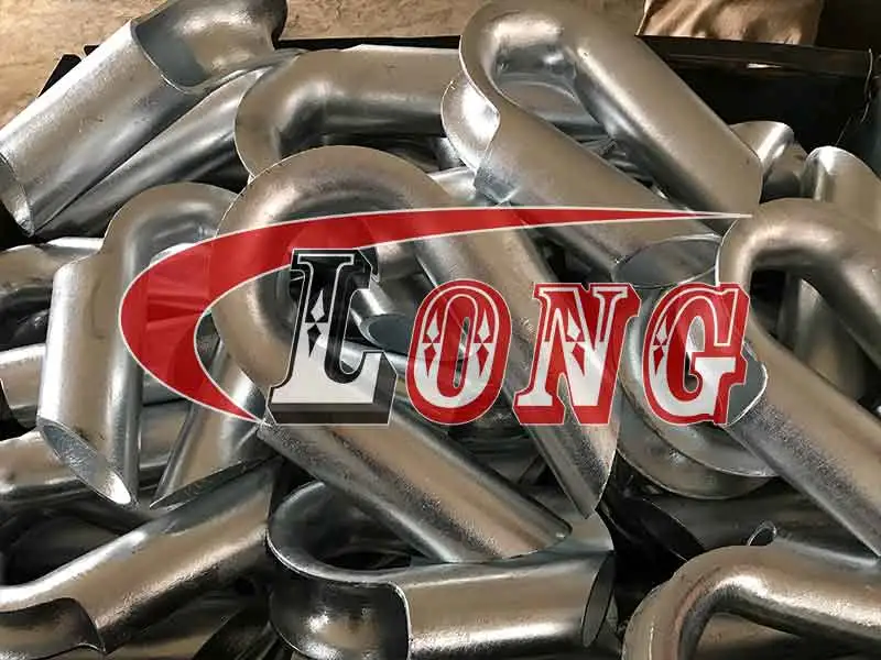 Tubular Thimble without Gusset TG2 Painted/Galvanized LG RIGGING®