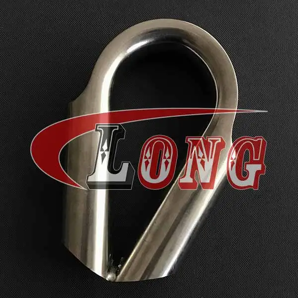 Tubular Thimble Stainless Steel without Gusset G5 LG RIGGING®