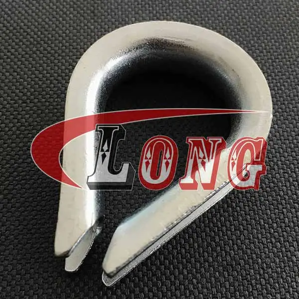 Wire Rope Thimble Galvanized Commercial European Type LG RIGGING®