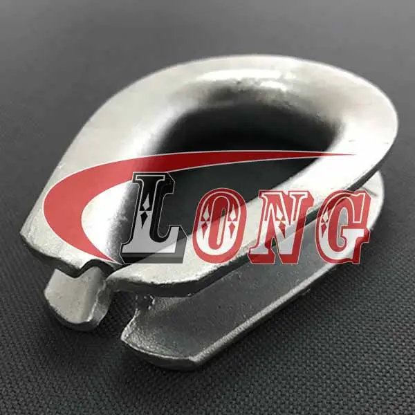 Heavy Duty Wire Rope Thimble Galvanized US Type LG RIGGING®