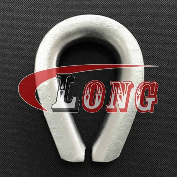 Heavy Duty Wire Rope Thimble G-414 Galvanized US Type LG RIGGING®