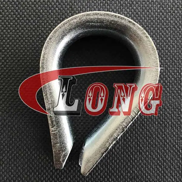 Wire Rope Thimble Galvanized Commercial European Type LG RIGGING®