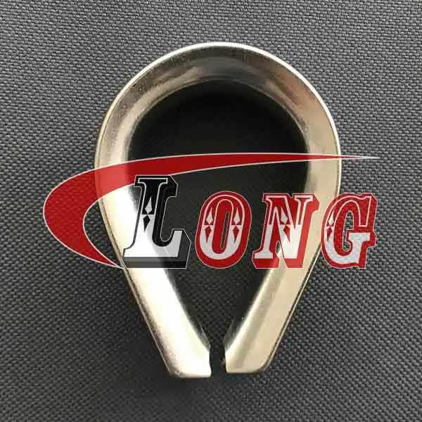 Stainless Steel Wire Rope Thimble European Type for Trawling Gear  LG RIGGING®