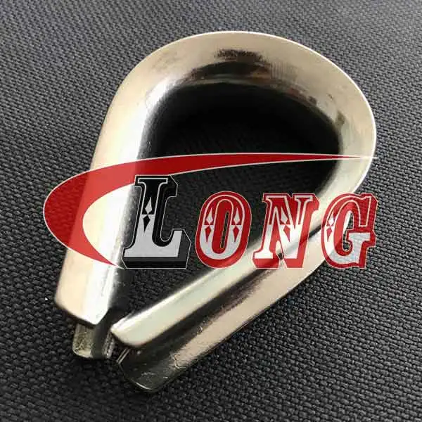 Stainless Steel Wire Rope Thimble European Type LG RIGGING®