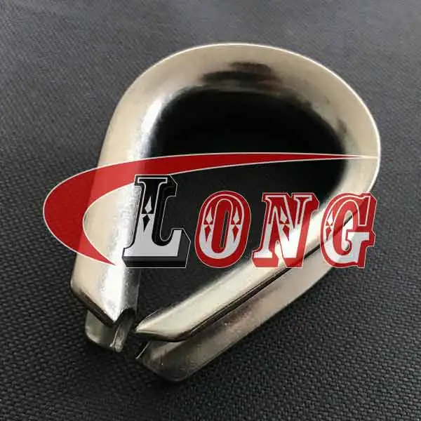 Stainless Steel Wire Rope Thimble European Type LG RIGGING®