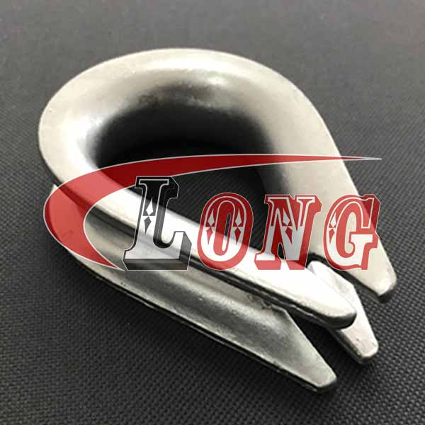 Wire Rope Thimble DIN 6899 B Galvanized LG RIGGING®