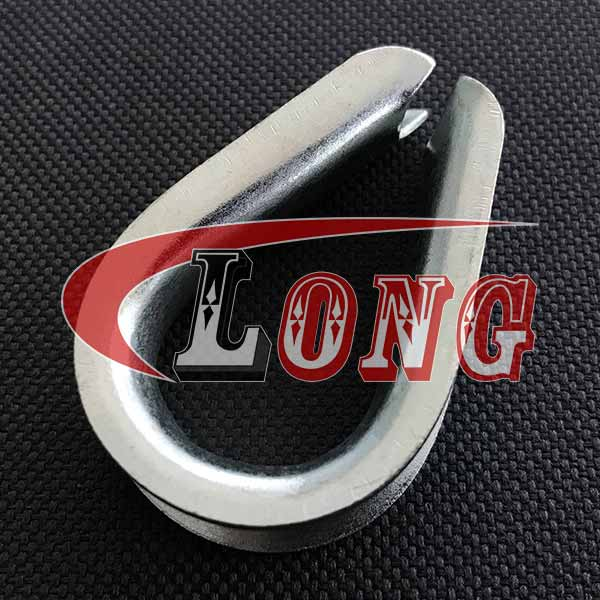 Wire Rope Thimble DIN 6899 A Galvanized LG RIGGING®