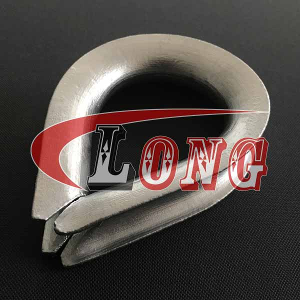 Wire Rope Thimble BS464 Galvanised HDG EN13411-1/DIN3090 LG RIGGING®
