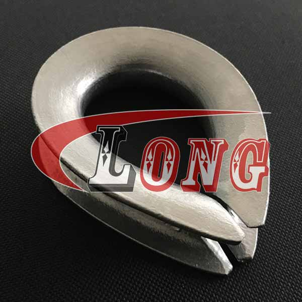 Wire Rope Thimble BS464 Galvanised HDG EN13411-1/DIN3090 LG RIGGING®