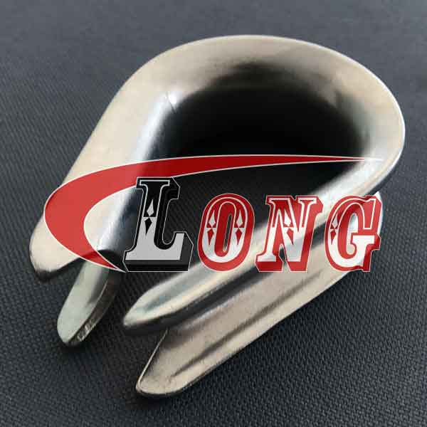 Stainless Steel Wire Rope Thimble Light Duty G-411 LG RIGGING®