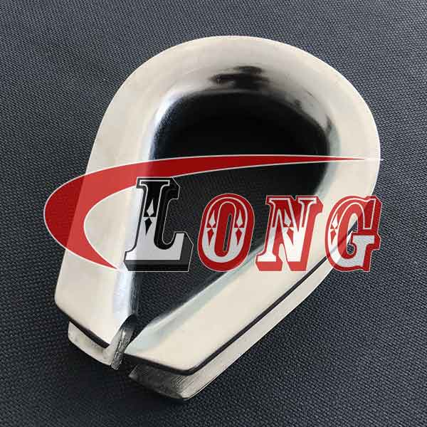 Stainless Steel Wire Rope Thimble Heavy Duty G-414 LG RIGGING®