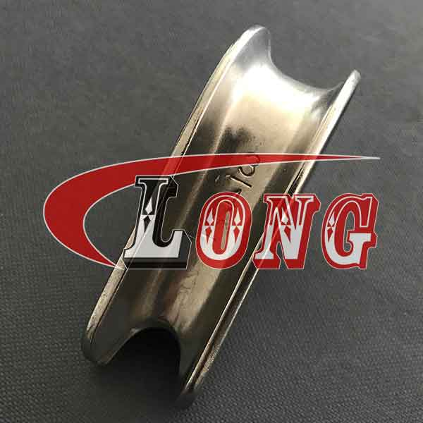 Stainless Steel Wire Rope Thimble Light Duty G-411 LG RIGGING®