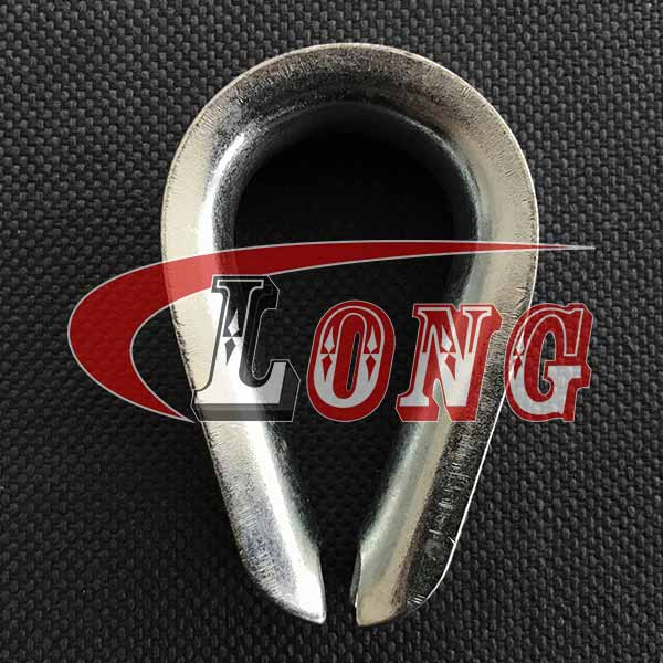 Wire Rope Thimble DIN 6899 A Galvanized LG RIGGING®