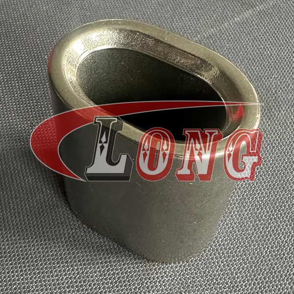Stainless Steel Oval Sleeve DIN 3093 EN 13411-3 LG RIGGING®
