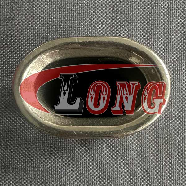Stainless Steel Oval Sleeve DIN 3093 EN 13411-3 LG RIGGING®
