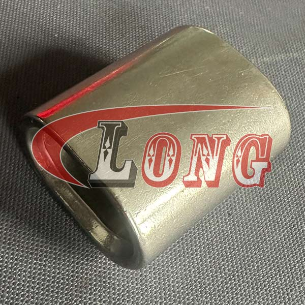 Stainless Steel Oval Sleeve DIN 3093 EN 13411-3 LG RIGGING®