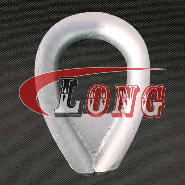 Superloop Thimble Type K15 Galvanized LG RIGGING®