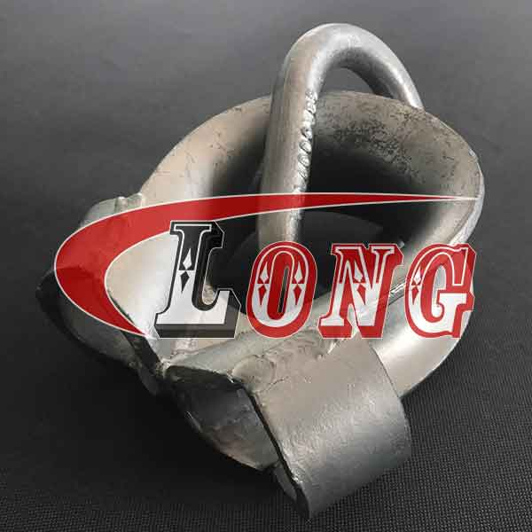 K3-B Fibre rope thimble reinforced LG RIGGING®