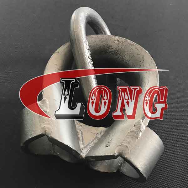 K3-B Fibre rope thimble reinforced LG RIGGING®