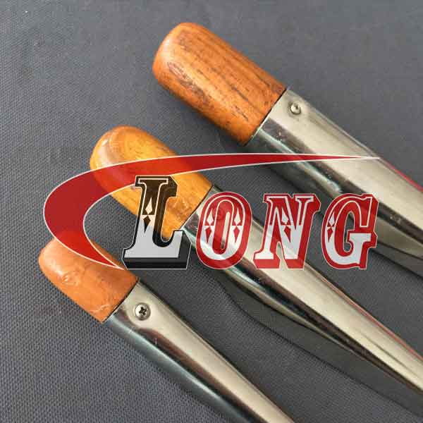 Marlin Spikes Splicing Fid for Fibre Rope Stainless Steel with Wood Handle LG RIGGING®