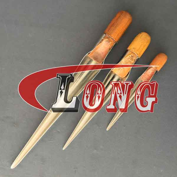 Marlin Spikes Splicing Fid for Fibre Rope Stainless Steel with Wood Handle LG RIGGING®