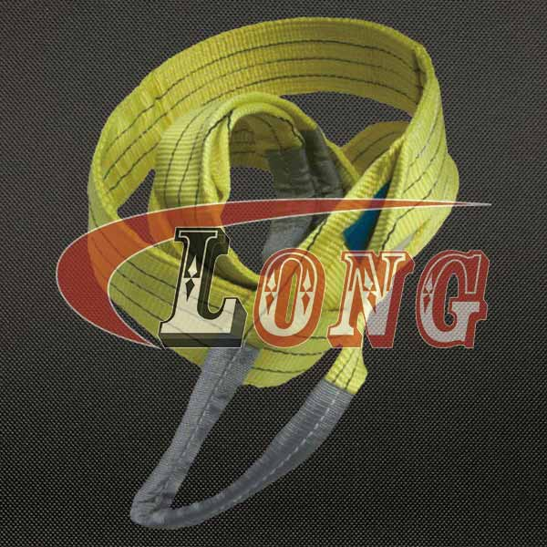 Polyester Flat Webbing Sling 3 Ton Duplex for Trawl LG RIGGING®