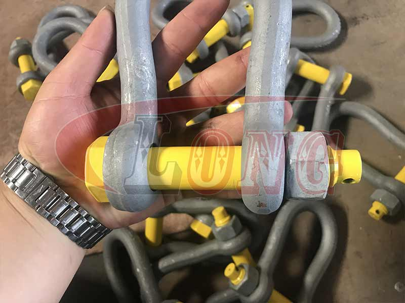 Mooring Shackle No 852 Bolt Type Pin LG RIGGING®