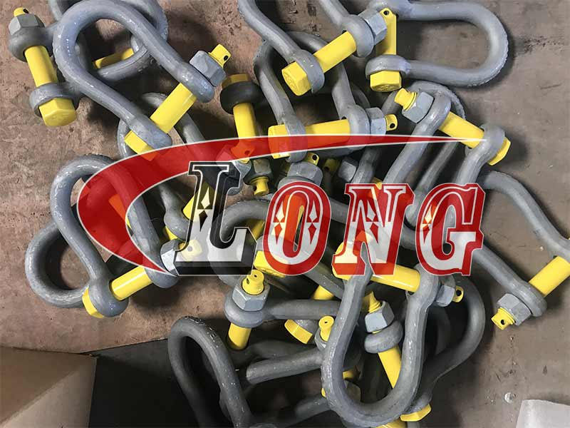 Mooring Shackle No 852 Bolt Type Pin LG RIGGING®