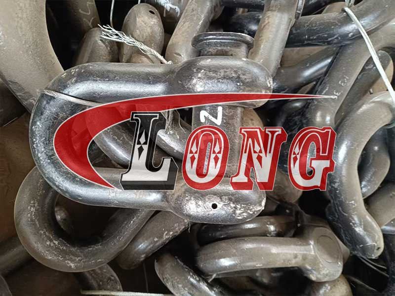 End Shackle D-type Anchor Shackle Grade U2 & U3 LG RIGGING®