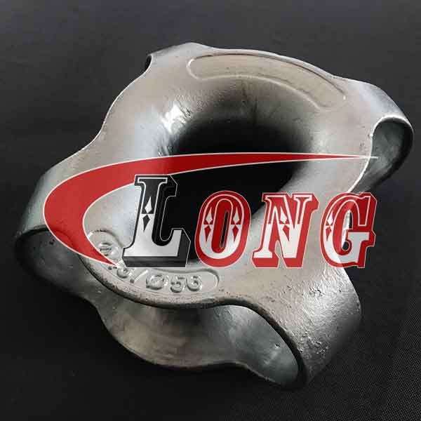 Synthetic Rope Thimble Semi Enclosed Thimble Galvanized LG RIGGING®